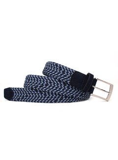 Tresanti Riem DAMAS | Braided Belt Dark Blue (TRBEIE050 - 802)