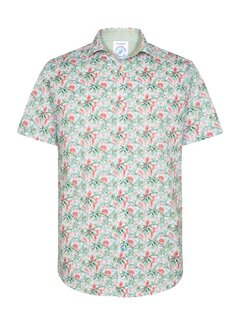 A Fish Named Fred Shirt SS monkey Light Green (31.060.314)
