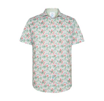A Fish Named Fred Shirt SS monkey Light Green (31.060.314)