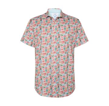 A Fish Named Fred Shirt SS stamps Rose Pink (31.068.430)