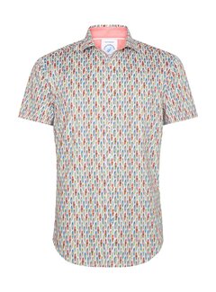 A Fish Named Fred Shirt SS boat Multi Color Green (31.067.072)