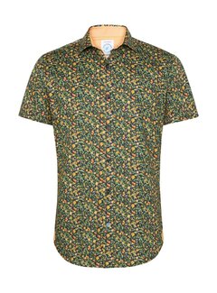 A Fish Named Fred Shirt SS citrus Navy (31.053.604)