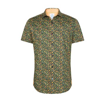 A Fish Named Fred Shirt SS citrus Navy (31.053.604)