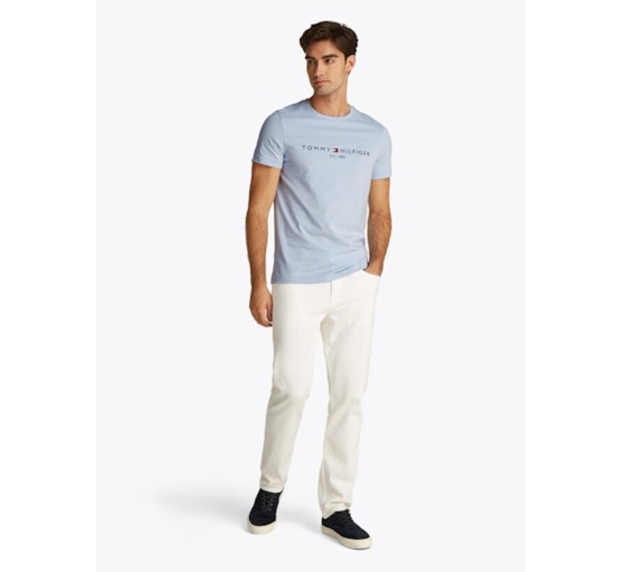 TOMMY LOGO TEE Breezy Blue (MW0MW11797 - C1O)
