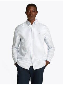 Tommy Hilfiger FLEX POPLIN BOLD STR Sweet Blue / Optic White (MW0MW39159 - 0A4)