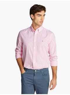 Tommy Hilfiger FLEX POPLIN BOLD STR Classic Pink / Optic White (MW0MW39159 - 0D1)