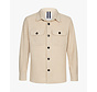 OVERSHIRT KNITTED BEIGE (PPWF10017A)