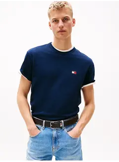 Tommy Hilfiger TJM REG BADGE TEE EX Dark Night Navy (DM0DM20322 - C1G)