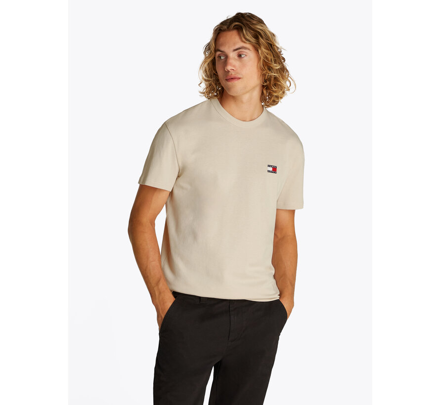 TJM REG BADGE TEE EX Newsprint (DM0DM20322 - ACG)