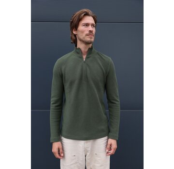 Kultivate Half Zip Trui KN Oblique Riffle Green (2401020802 - 762)