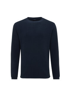 Tresanti EXAN Roll cuffs long sleeve pullover Navy (TRKWJA117 - 803)
