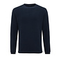 EXAN Roll cuffs long sleeve pullover Navy (TRKWJA117 - 803)