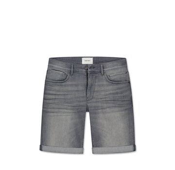 Pure Path The Miles Slim Fit Shorts Denim Mid Grey (W1474 - 86)