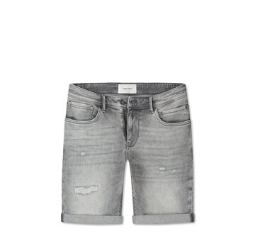 Pure Path The Steve Skinny Fit Shorts Denim Light Grey (W1473 - 85)