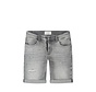 The Steve Skinny Fit Shorts Denim Light Grey (W1473 - 85)