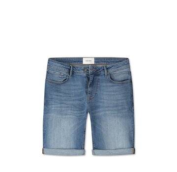 Pure Path The Steve Skinny Fit Shorts Denim Light Blue (W1469 - 82)