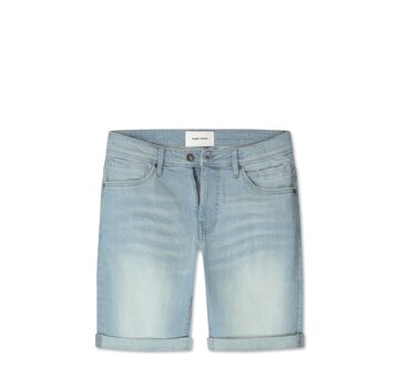 Pure Path The Steve Skinny Fit Shorts Denim Light Blue (W1433 - 82)