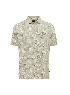 Tresanti ERALDO Short sleeve polo with flowers Green (TRPOJA037 - 900)
