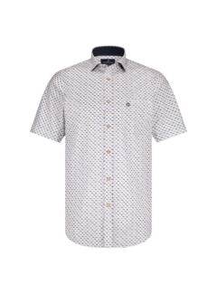 Fellows United Shirt korte mouw sun glasses stretch Oker (51.6619 - 153)