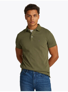 Tommy Hilfiger 1985 SLIM POLO Army Green (MW0MW17771 - RBN)