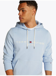 Tommy Hilfiger TOMMY LOGO HOODY Breezy Blue (MW0MW11599 - C1O)