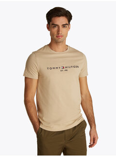 Tommy Hilfiger TOMMY LOGO TEE Sandalwood (MW0MW11797 - RBT)