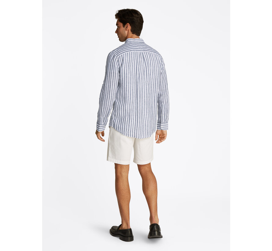 LINEN ESSENTIAL STRI Desert Sky / Optic White (MW0MW38581 - 0A5)