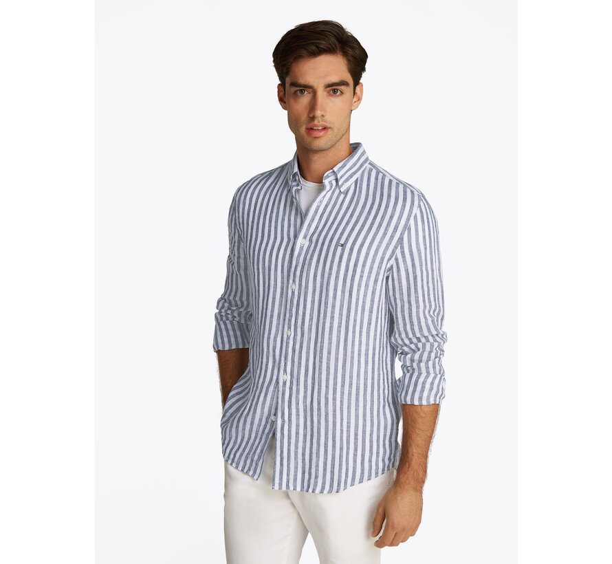 LINEN ESSENTIAL STRI Desert Sky / Optic White (MW0MW38581 - 0A5)