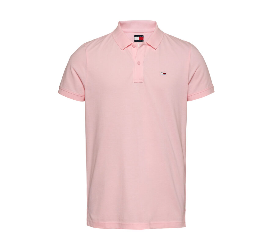 TJM SLIM PLACKET POL Precious Pink (DM0DM20676 - TH3)