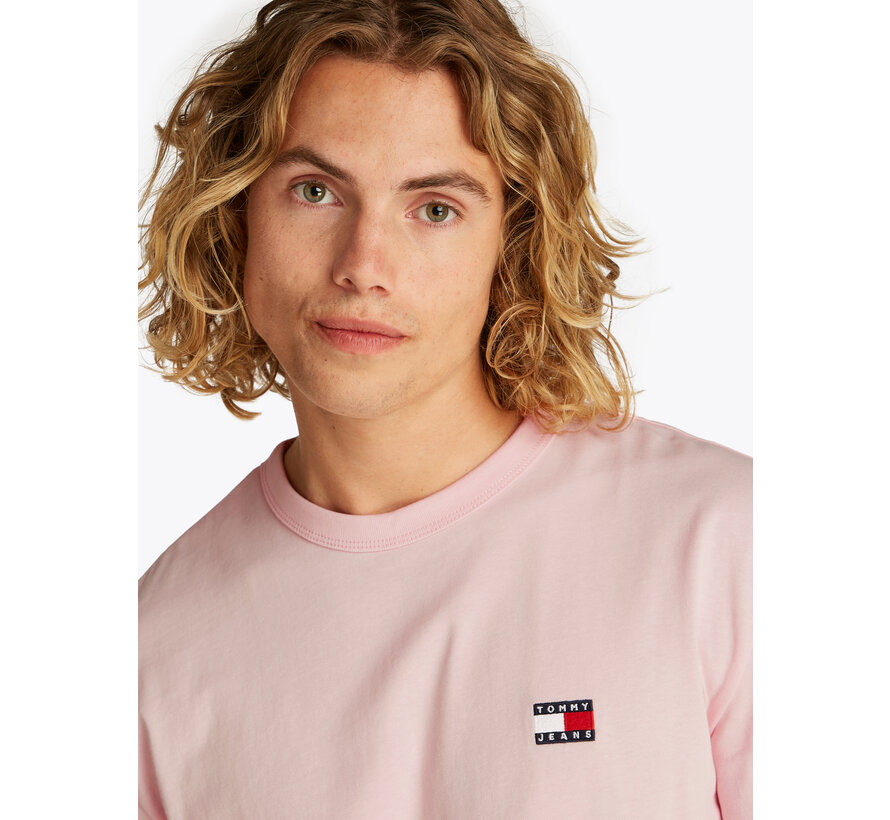 TJM REG BADGE TEE EX Precious Pink (DM0DM20322 - TH3)