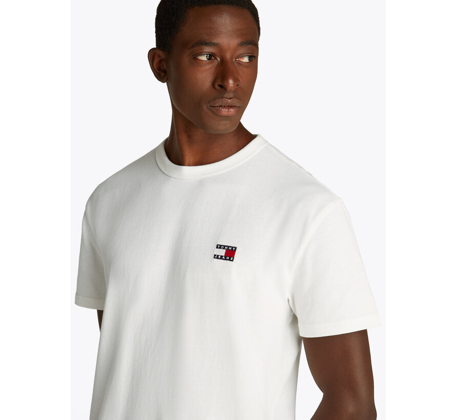 TJM REG BADGE TEE EX Ecru (DM0DM20322 - YBL)