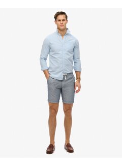 Superdry MERCHANT LINEN SHORT Navy Stripe (M7110455A - JKC)