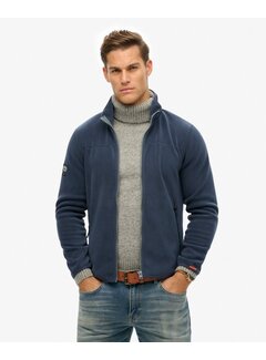 Superdry ACTIVE FULL ZIP FLEECE Lauren Navy (M2014152A - JUA)