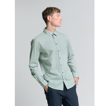 No Excess Shirt Stretch Allover Printed Pacific (27430110 - 153)