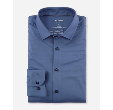 Olymp Overhemd Level Five 24/Seven Body Fit Blauw New York Kent (200864 - 17)