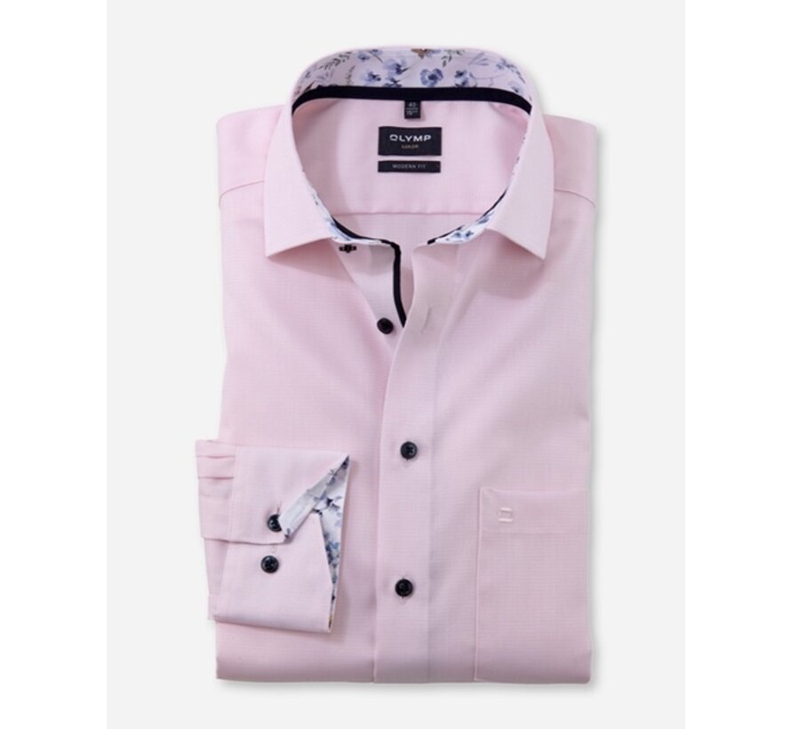 Overhemd Luxor modern fit Roze Global Kent (120674 - 30)
