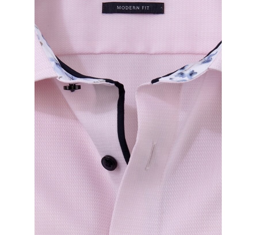 Overhemd Luxor modern fit Roze Global Kent (120674 - 30)