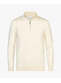 Profuomo Pullover Halfzip Off White (PP2J00010D)