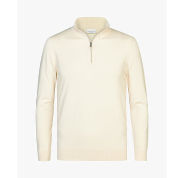 Profuomo Pullover Halfzip Off White (PP2J00010D)