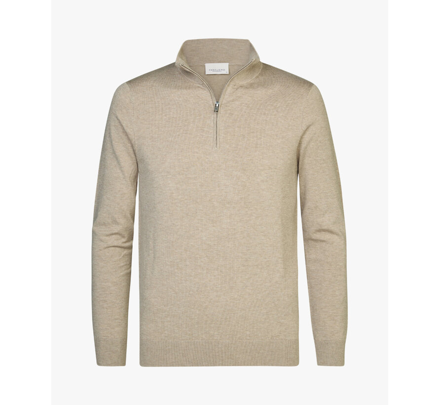 Pullover Halfzip Beige (PP2J00010C)
