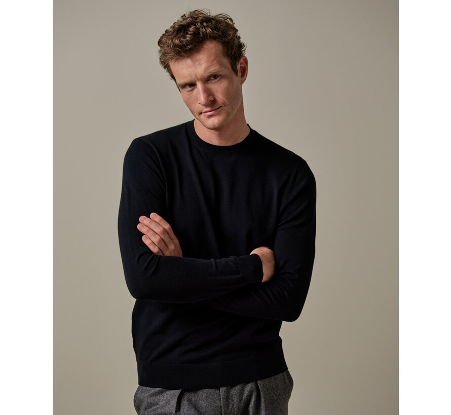 Pullover Crew Neck Navy (PP2J00008A)
