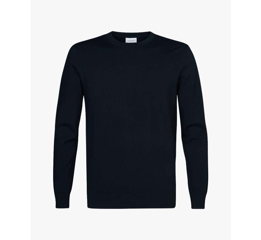 Pullover Crew Neck Navy (PP2J00008A)