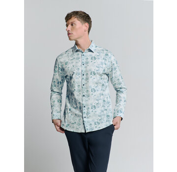 No Excess Shirt Stretch Allover Printed Chalk (27450230 - 017)
