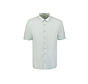 Shirt Short Sleeve 2 Coloured Melange With Linen Ice (27480217 - 151)