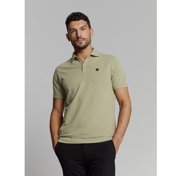 No Excess Polo Pique Garment Dyed Light Army (27380201SN - 177)