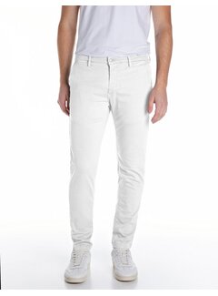 Replay Chino Jeans Zeumar Hyperflex Slim Fit NATURAL WHITE (M9627E.000.8366197 - 11)