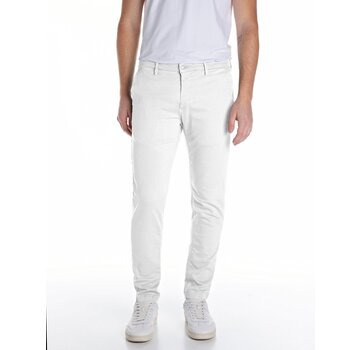 Replay Chino Jeans Zeumar Hyperflex Slim Fit NATURAL WHITE (M9627E.000.8366197 - 11)