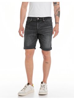 Replay Jeans Short Tapered Fit BLACK DELAVÈ (MA981Y.000.573B848 - 99)