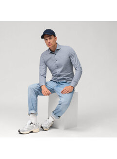 Olymp Overhemd Level 5 24/7 blauw (2054 44 13)