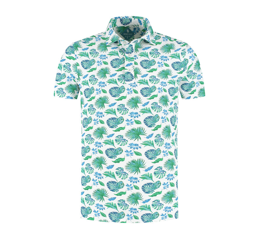 Pique Performance Polo Groen (7.51.400.704 - 372)